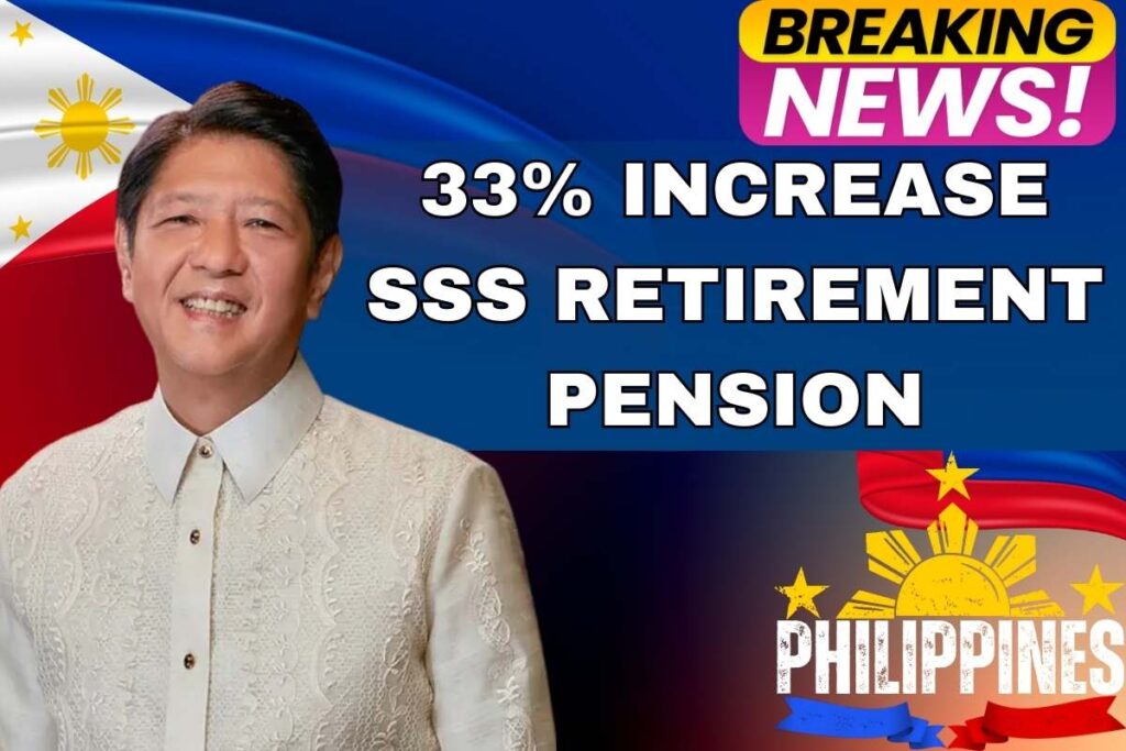 33% Increase In SSS Philippines Retirement Pension