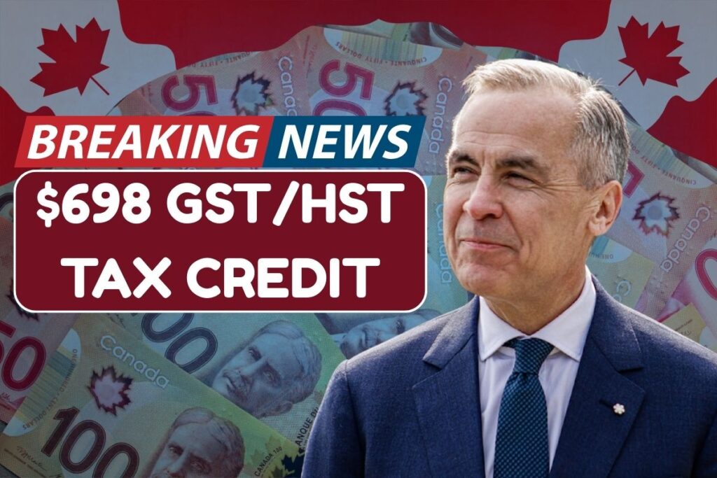 $698 GST/HST Tax Credit