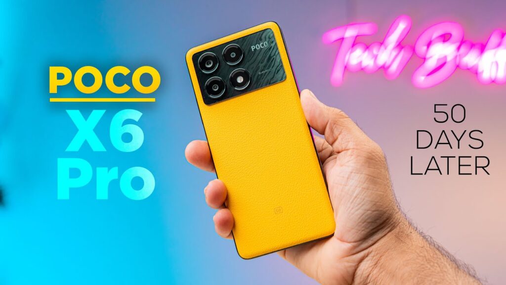 Smooth Display With POCO X6 Pro 5G Smartphone
