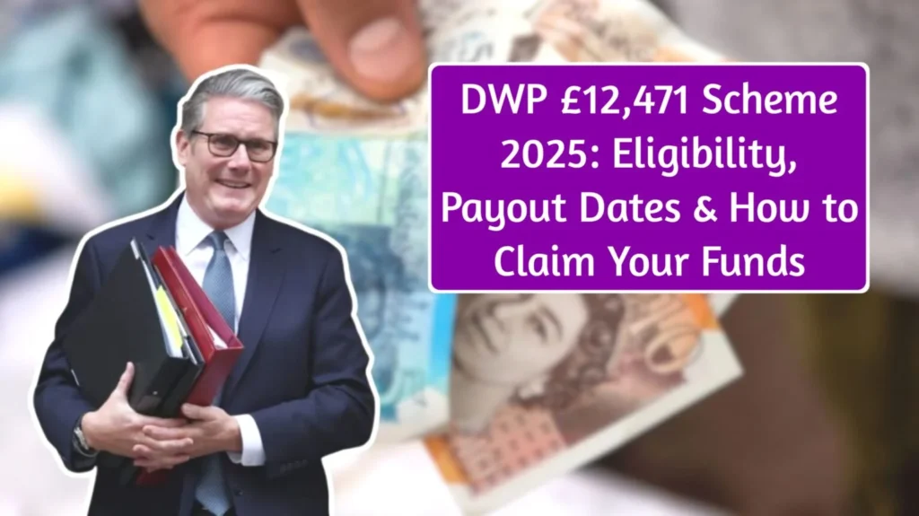 UK DWP £12,471 Pension Support Scheme 2025